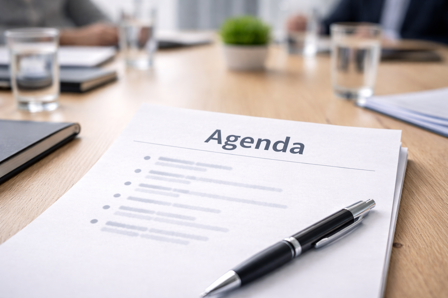 How Better Agendas Lead to Better Board Meetings