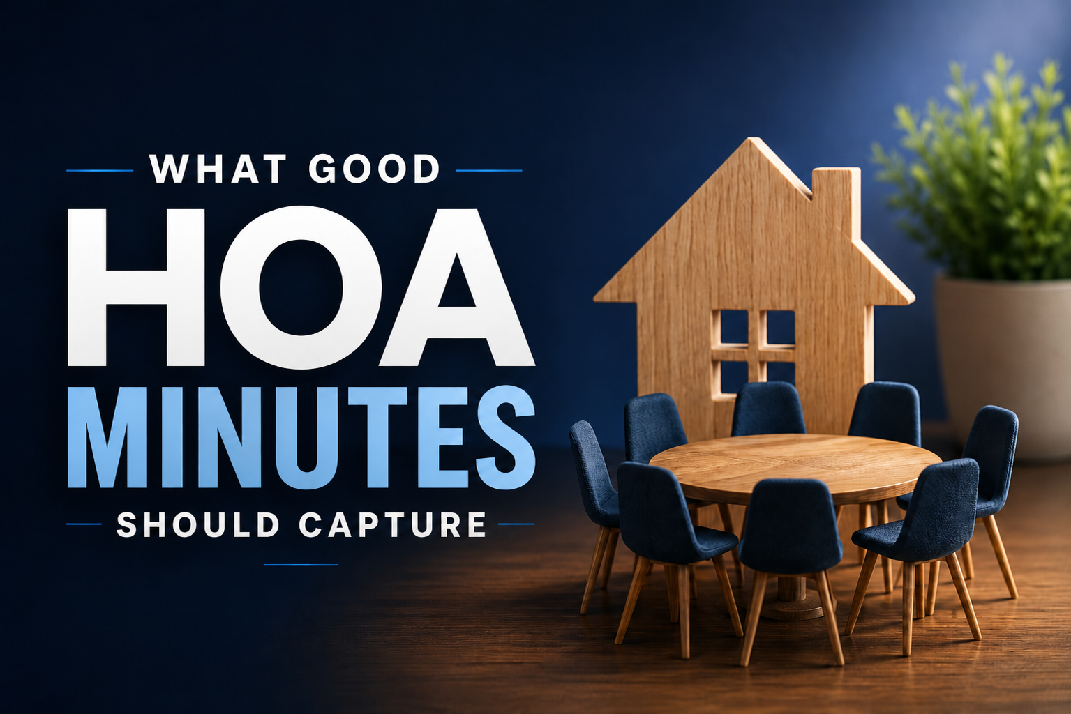 What Good HOA Minutes Should Capture