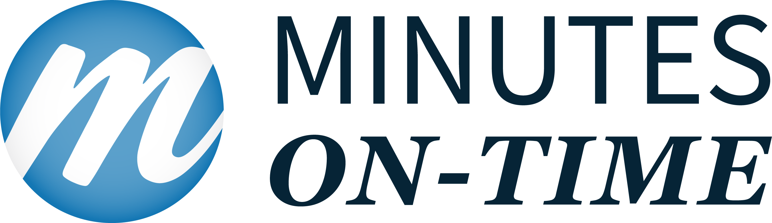 Minutes On-Time Logo